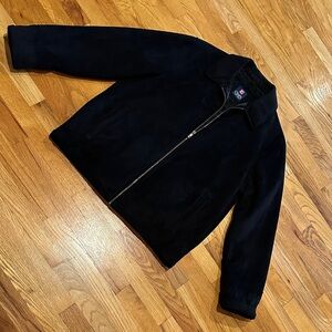 Chaps Black Fleece-Lined Jacket